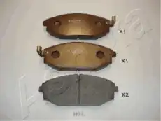 Тормозные колодки дисковые ASHIKA 50-H0-001