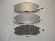 Тормозные колодки дисковые ASHIKA 50-H0-005