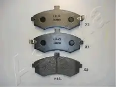 Тормозные колодки дисковые ASHIKA 50-H0-013