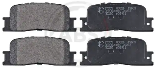 Тормозные колодки дисковые задняя ось A.B.S. 37355