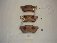 Тормозные колодки дисковые ASHIKA 51-04-404