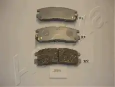 Тормозные колодки дисковые ASHIKA 51-05-594