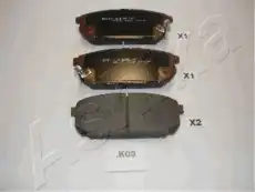 Тормозные колодки дисковые ASHIKA 51-0K-K03