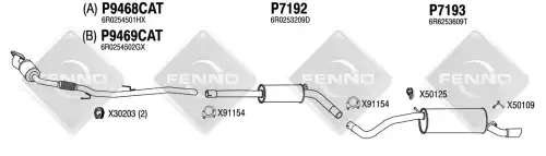 Рулевой наконечник FENNO 469CAT