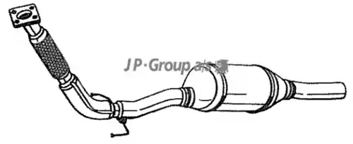катализатор глушителя VW VW-20347 JP