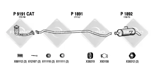 Рулевой наконечник FENNO 919 1CAT