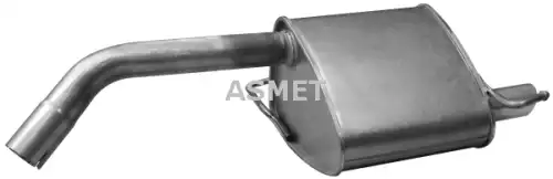 глушитель задняя часть AR 29.011 ASMET