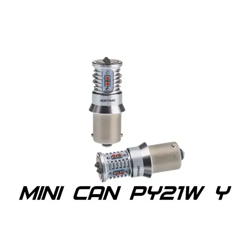 OP-PY21W-CAN-Y-50W_PY21W Optima MINI-CREE, YELLOW, OPTIMA LIGHT