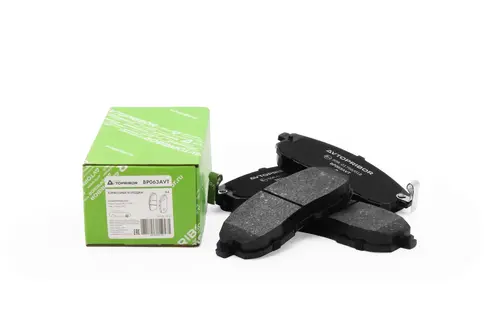 Тормозные колодки дисковые AVTOPRIBOR BP063AVT