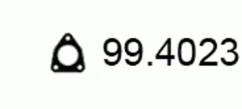 Прокладка глушителя ASSO 99. 4023