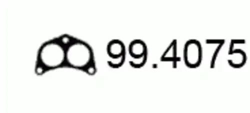 Прокладка глушителя ASSO 99. 4075