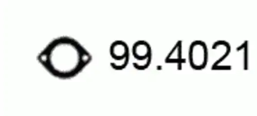 Прокладка глушителя ASSO 99.4021