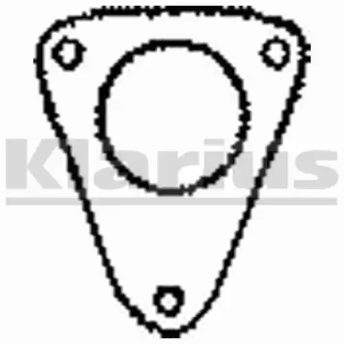 Прокладка глушителя KLARIUS 410468