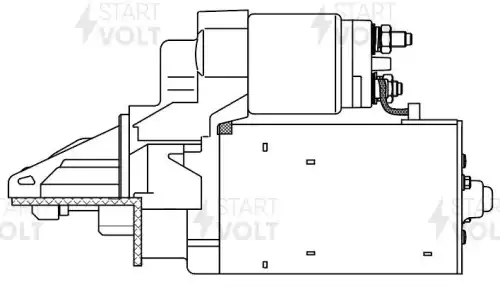 Стартер СТАРТВОЛЬТ LST 1005