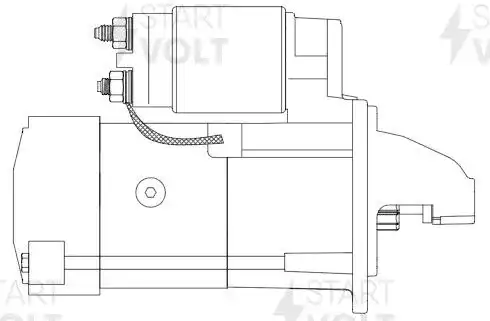 Стартер СТАРТВОЛЬТ LST 1009