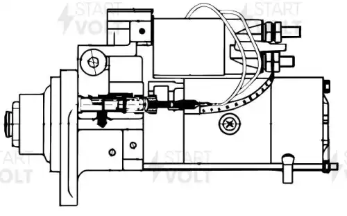 Стартер СТАРТВОЛЬТ LST 1297