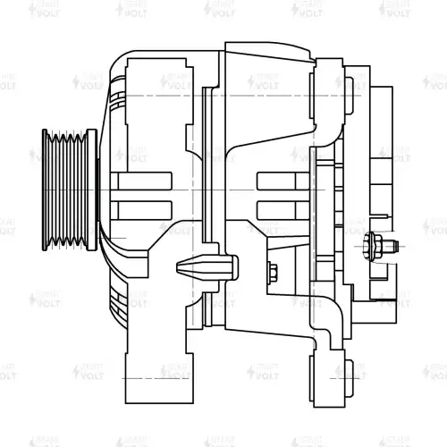 Генератор СТАРТВОЛЬТ LG 2102