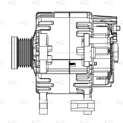 Генератор СТАРТВОЛЬТ LG 1728