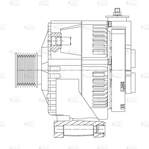 Генератор СТАРТВОЛЬТ LG 3087