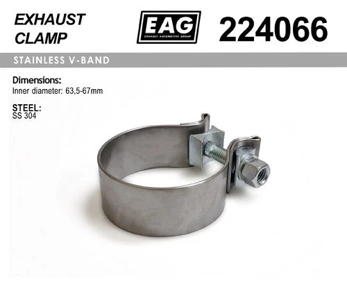 Хомут глушителя EAG 224066