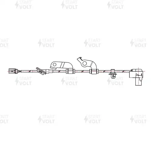 Датчик ABS СТАРТВОЛЬТ VS-ABS 2510
