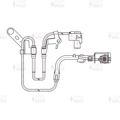 Датчик ABS СТАРТВОЛЬТ VS-ABS 2508