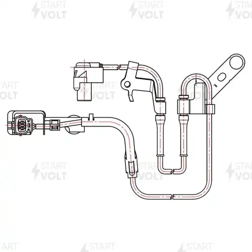 Датчик ABS СТАРТВОЛЬТ VS-ABS 2509
