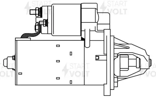 Стартер СТАРТВОЛЬТ LST 1023