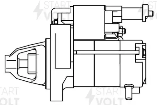 Стартер СТАРТВОЛЬТ LST 2307