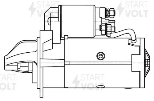 Стартер СТАРТВОЛЬТ LST 2724