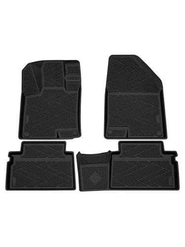 Коврики в салон REZKON 0717025100 Geely Coolray 2020-н.в. черный