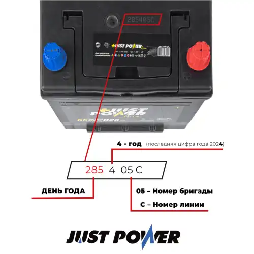 Аккумулятор JUST J1L3751