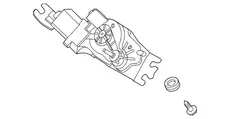 Мотор стеклоочистителя HYUNDAI / KIA 98700R0000