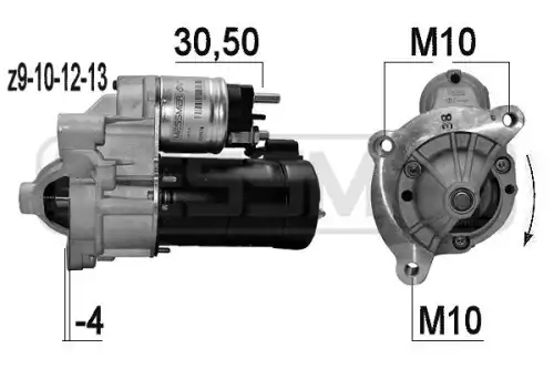Стартер MESSMER 220074