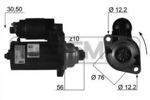 Стартер MESSMER 220055