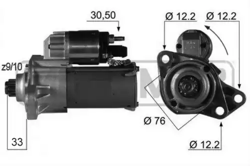 Стартер MESSMER 220056