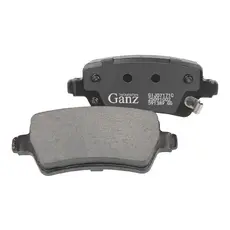 Тормозные колодки дисковые GANZ GIJ07171C