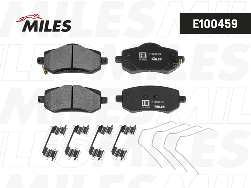 Тормозные колодки дисковые MILES E100459