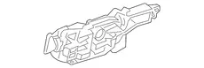 BRACKET,RR S/D O/S HDL(INCLS 22,23) 13511030 GMC