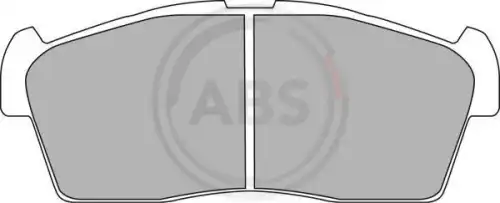 Тормозные колодки дисковые передняя ось A.B.S. 37236