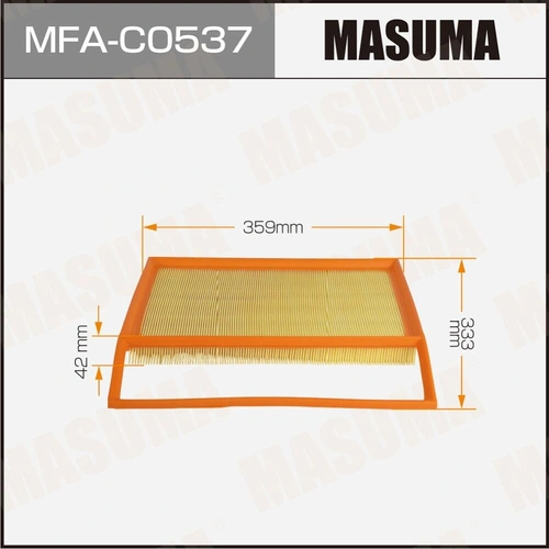Фильтр воздушный MASUMA MFAC0537