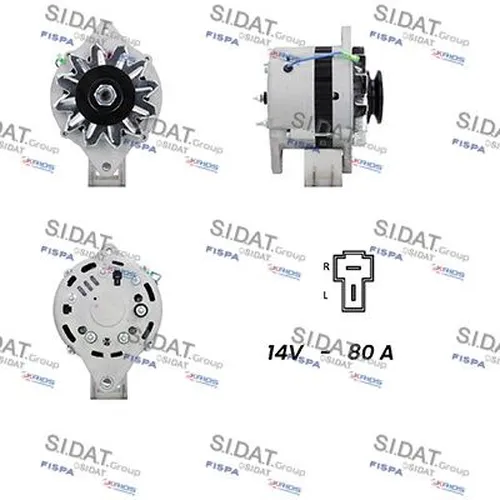 генератор \HITACHI, YANMAR A12HT0448A2 FISPA