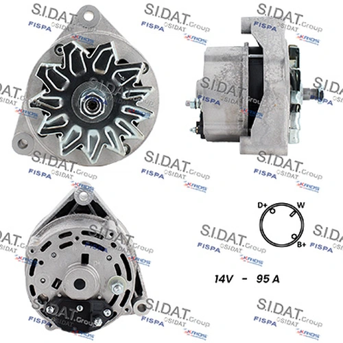 генератор \DEUTZ A12ML0419 FISPA