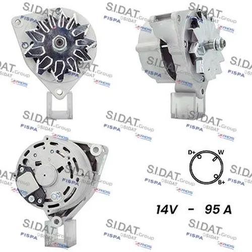 генератор \DEUTZ A12ML0419A2 FISPA