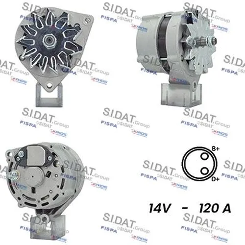 генератор \AGCO, DEUTZ A12ML0547A2 FISPA