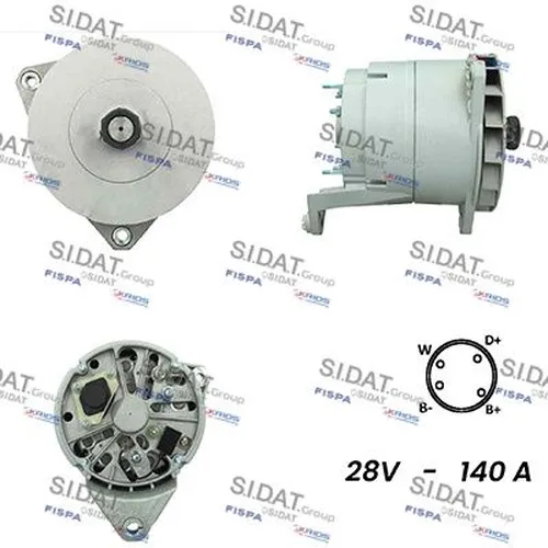 генератор \MB A24BH0010A2 FISPA