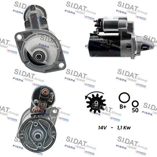 стартер \LOMBARDINI S12BH0303 FISPA