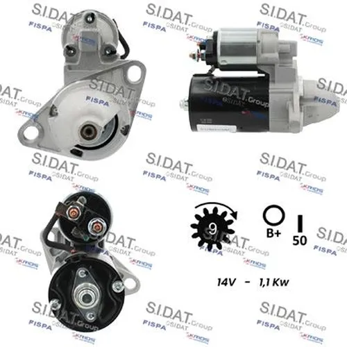 стартер \HITACHI, PERKINS S12BH0794A2 FISPA
