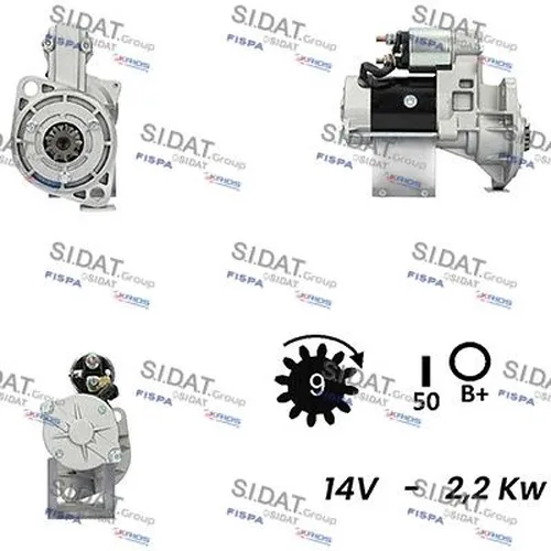 стартер \HITACHI, THERMO KING, YANMAR S12HT0311A2 FISPA