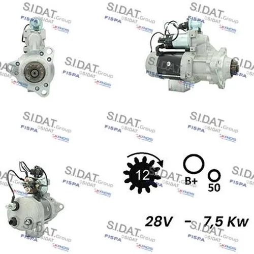 стартер \CUMMINS S24DR0010 FISPA